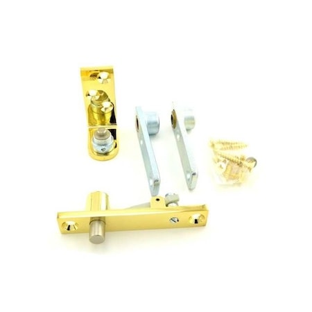 Best Hinges Double Acting Pivot # 100460 Bright Brass Finish DAP33